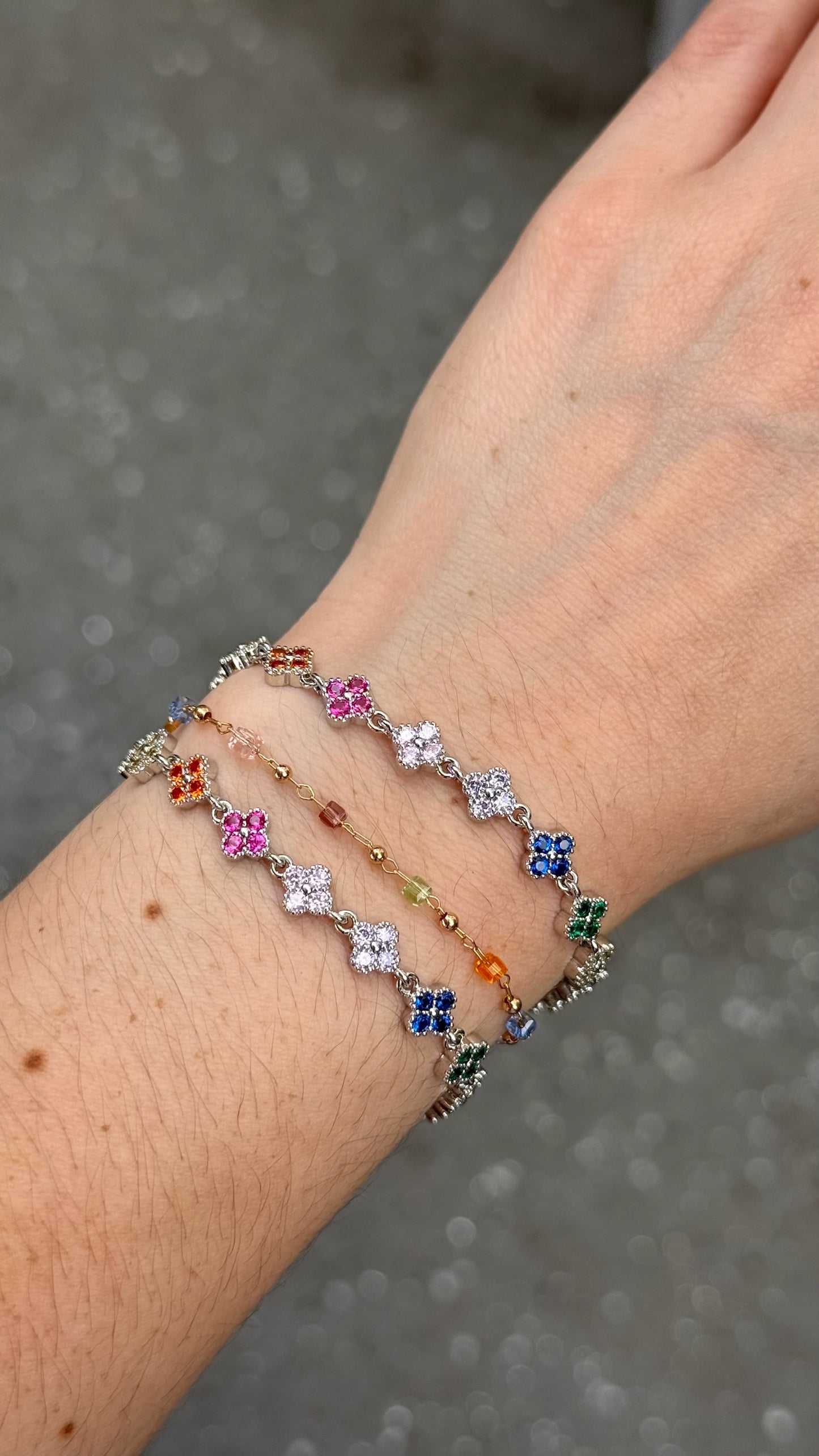 Shine Flower Bracelet