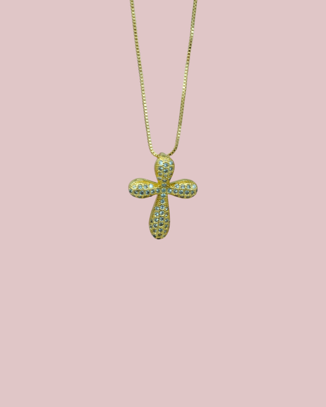 Crystal Cross Necklace