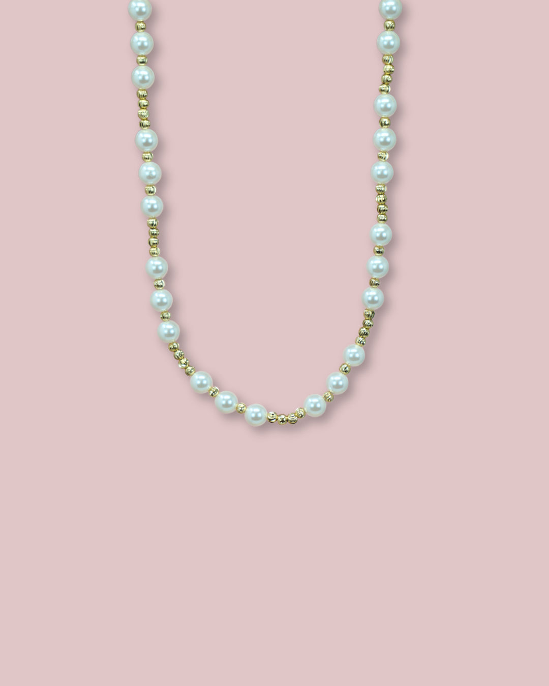 Pearl and Gold Necklace