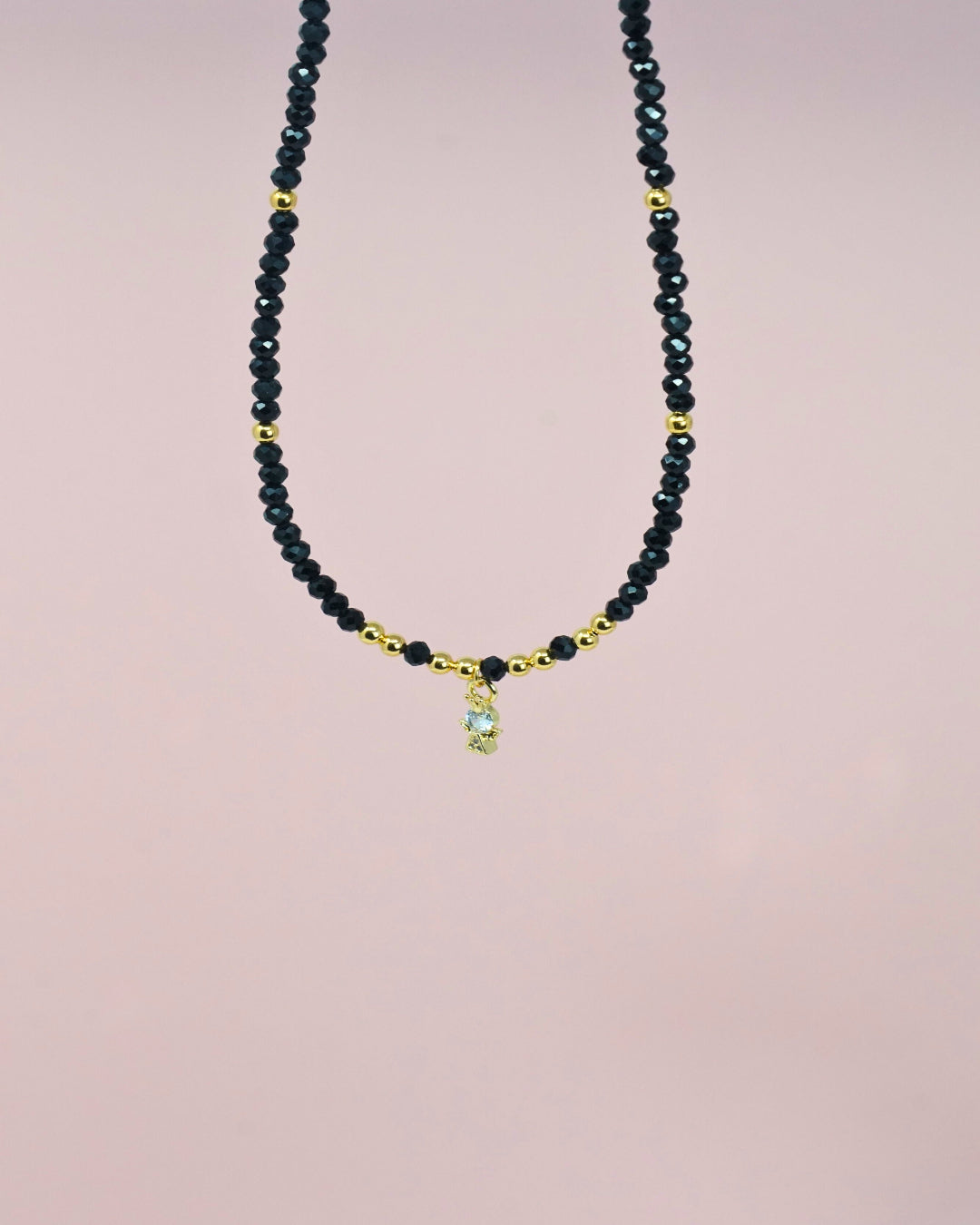 Angel de la Guarda Crystal Necklace