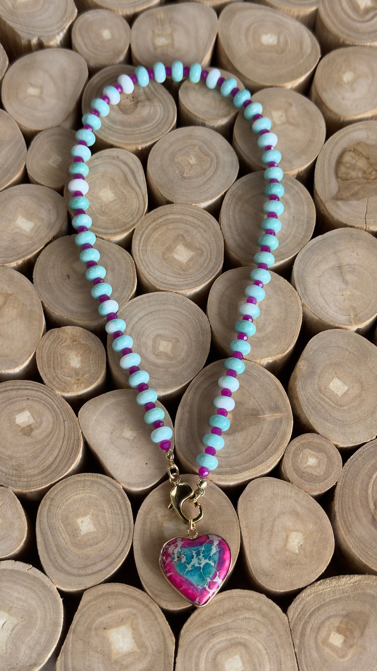 Turquoise Heart Necklace
