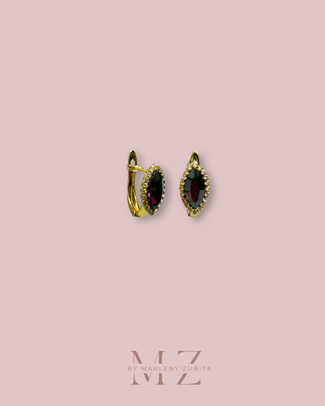Crystal Deep Earring