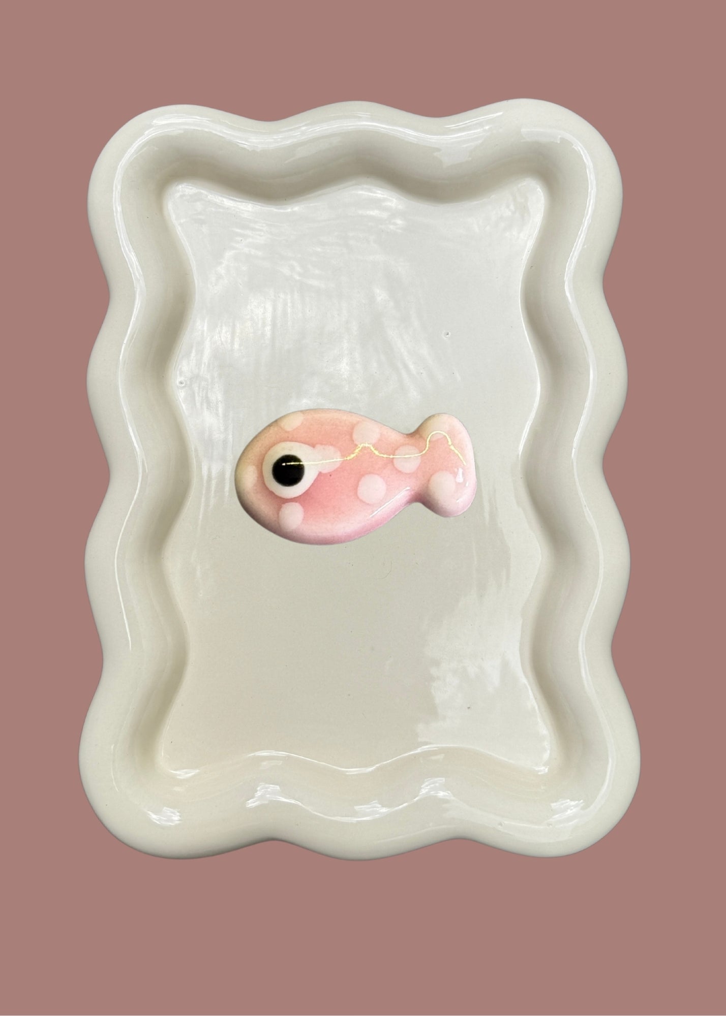 Pearl Fish Necklace