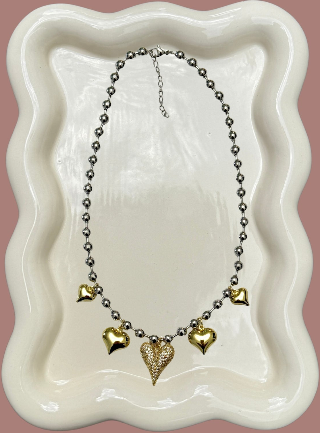 Shiny Heart Necklace
