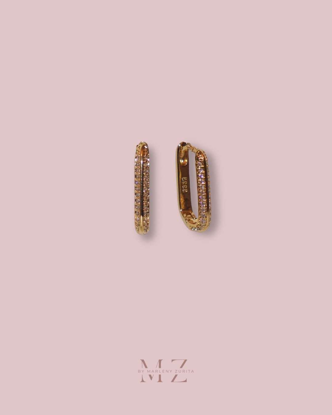Crystal Link Earring