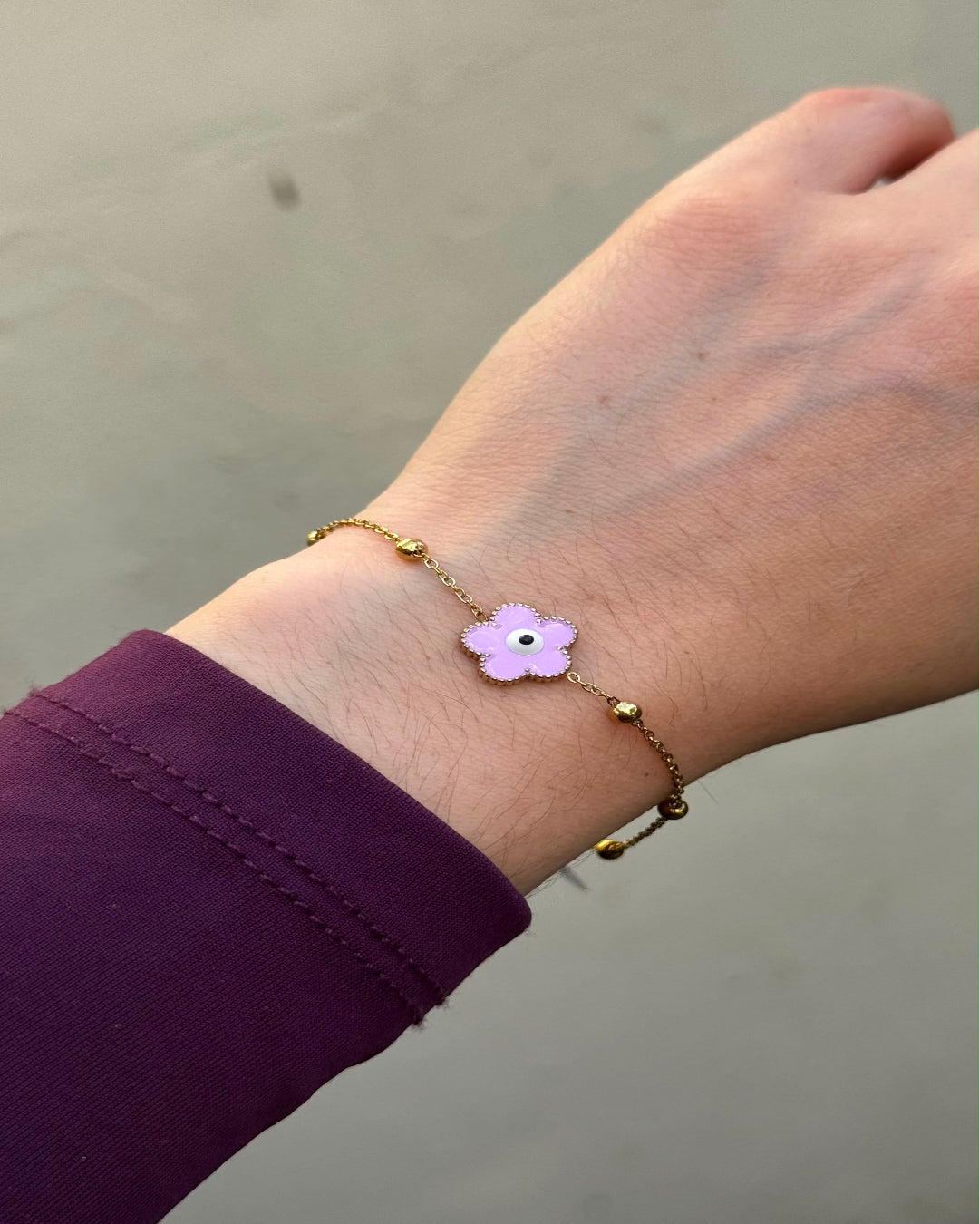 Flower Gold Bracelet