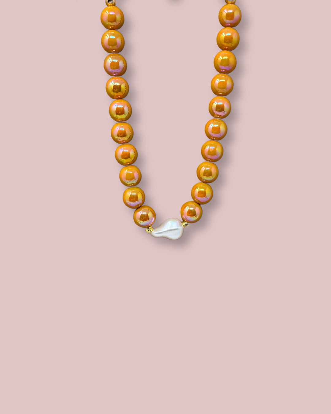 Bead Pearl Necklace