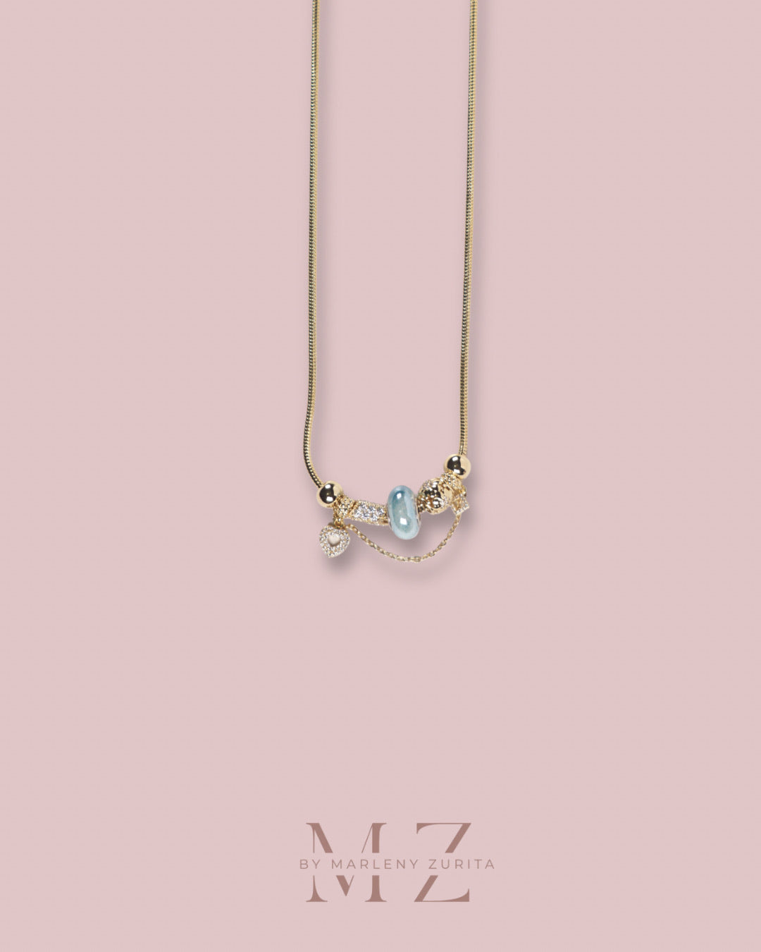 Gold Charm Necklace