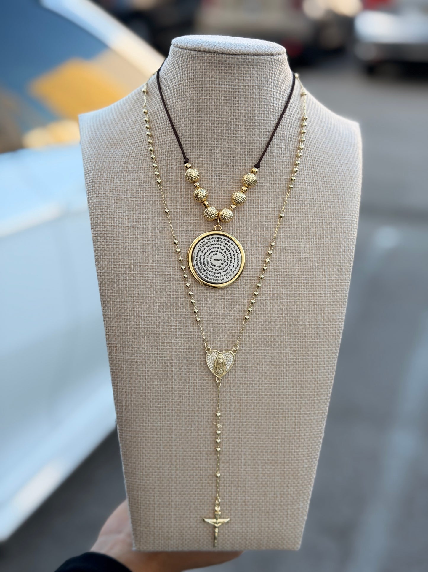 Oracion Cord Necklace