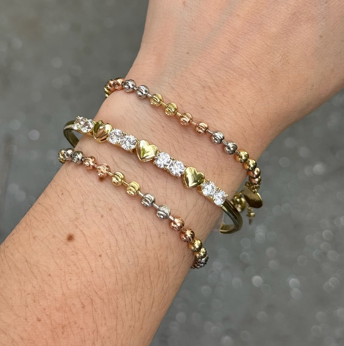 Golden Mix Bracelet