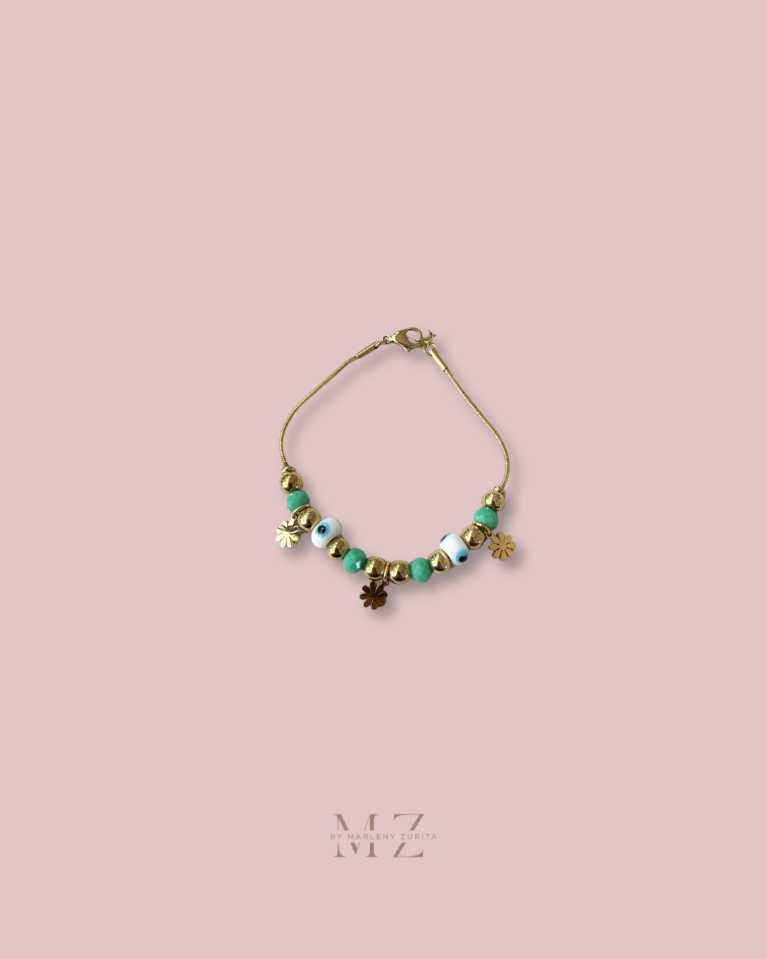 Evil Eye Gold Bracelet