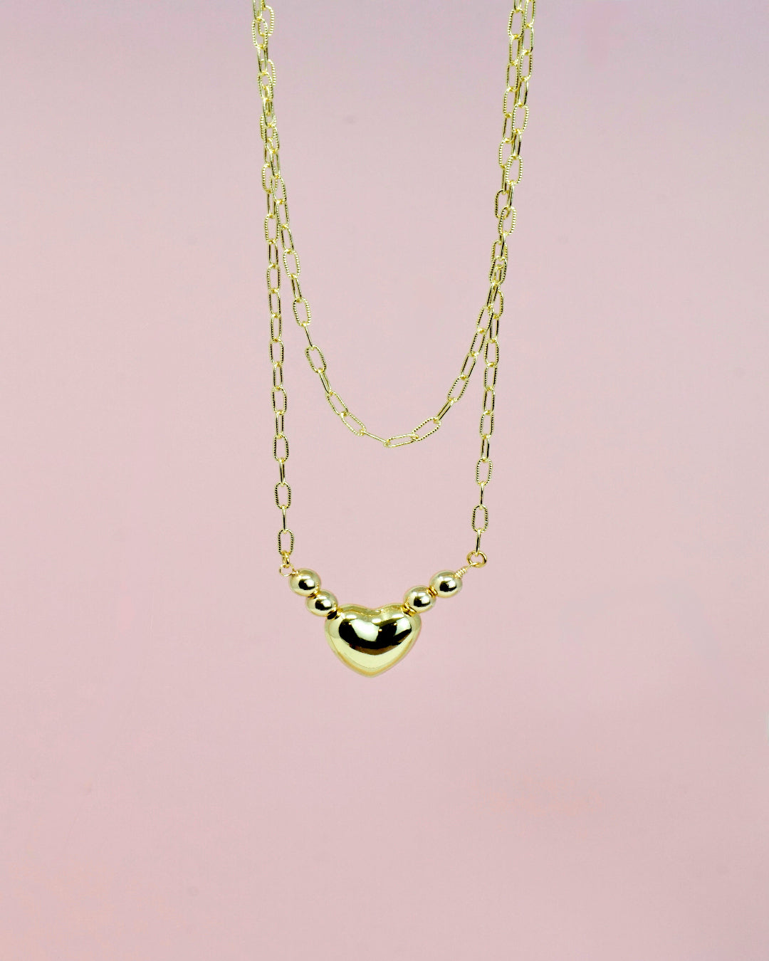 Gold Heart Necklace