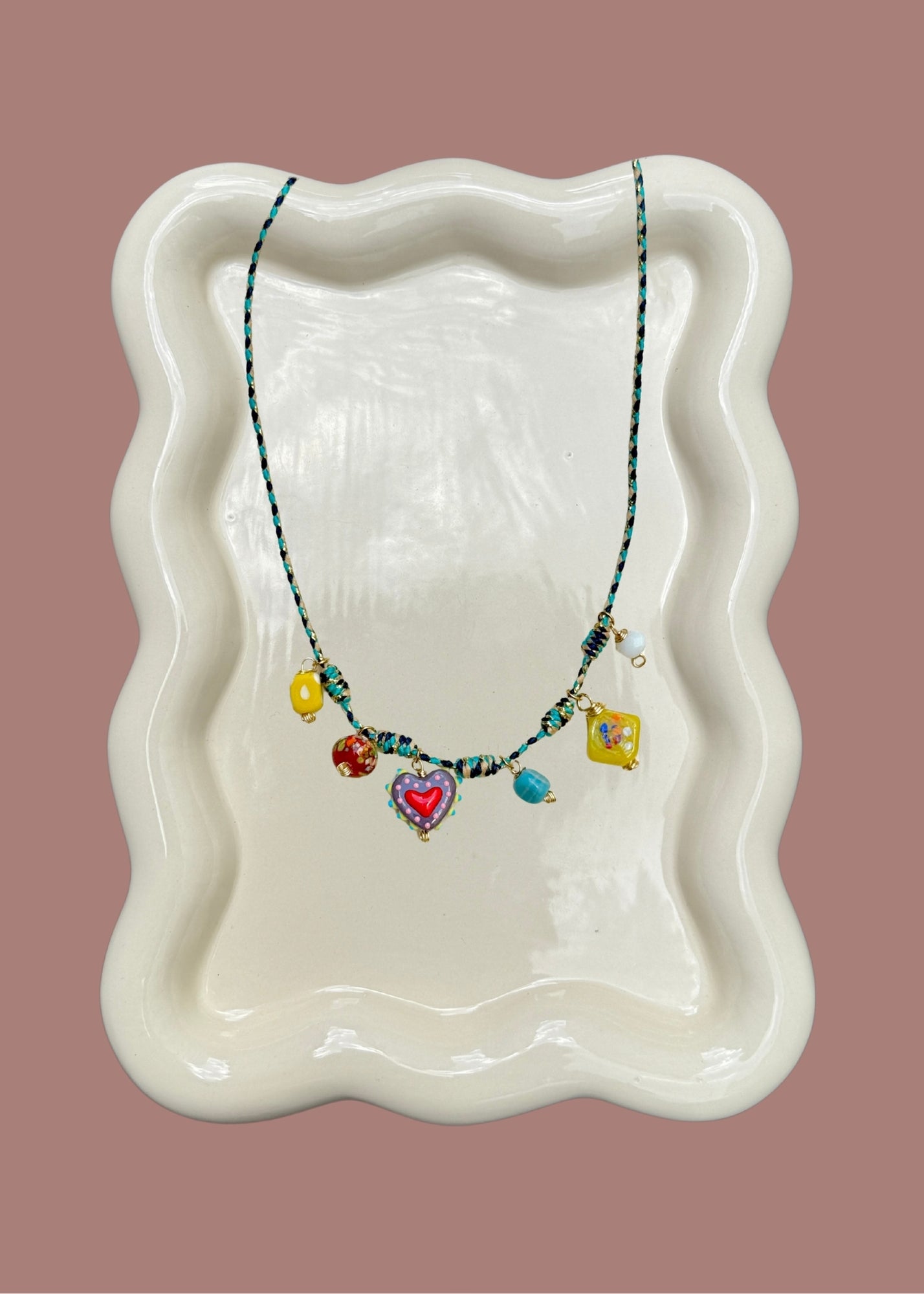 Charm Cord Necklace