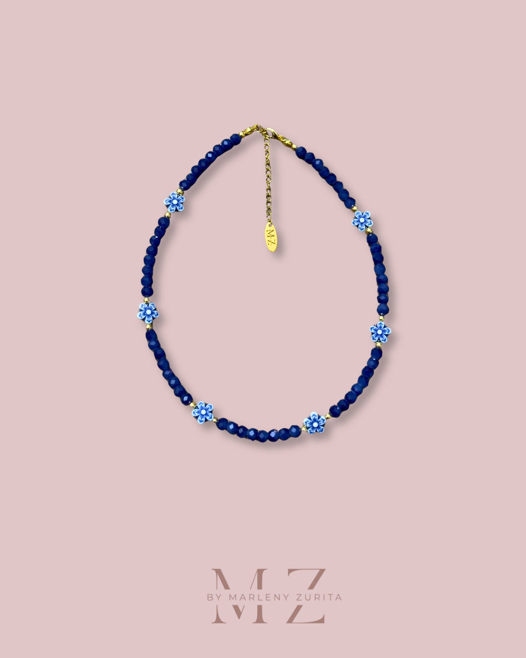 Crystal Flower Necklace