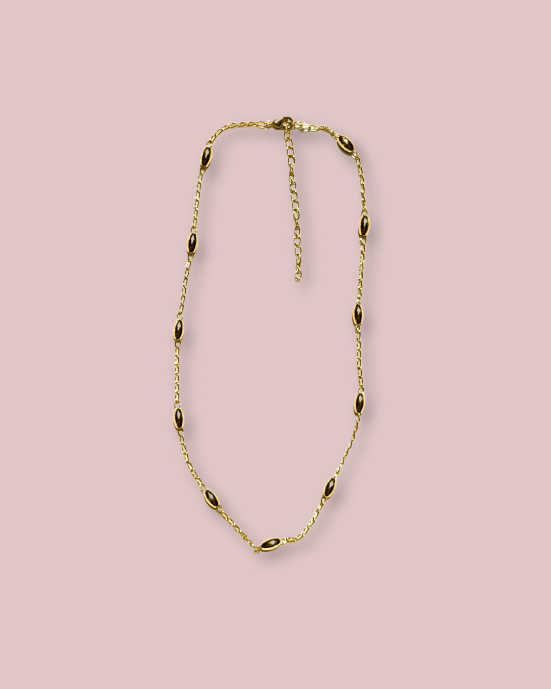 Gold Bead Necklace