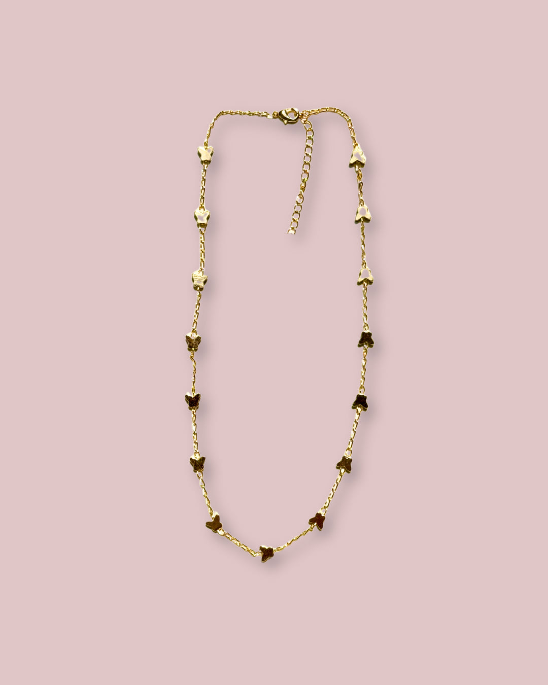 Butterfly Gold Necklace