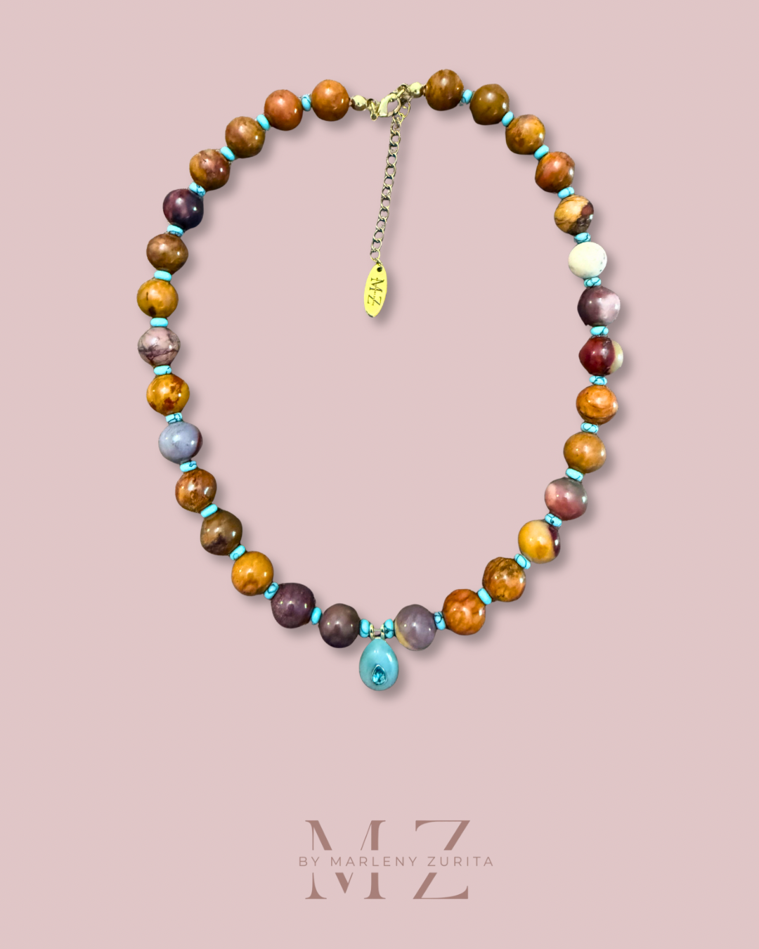 Drop Turquoise Necklace