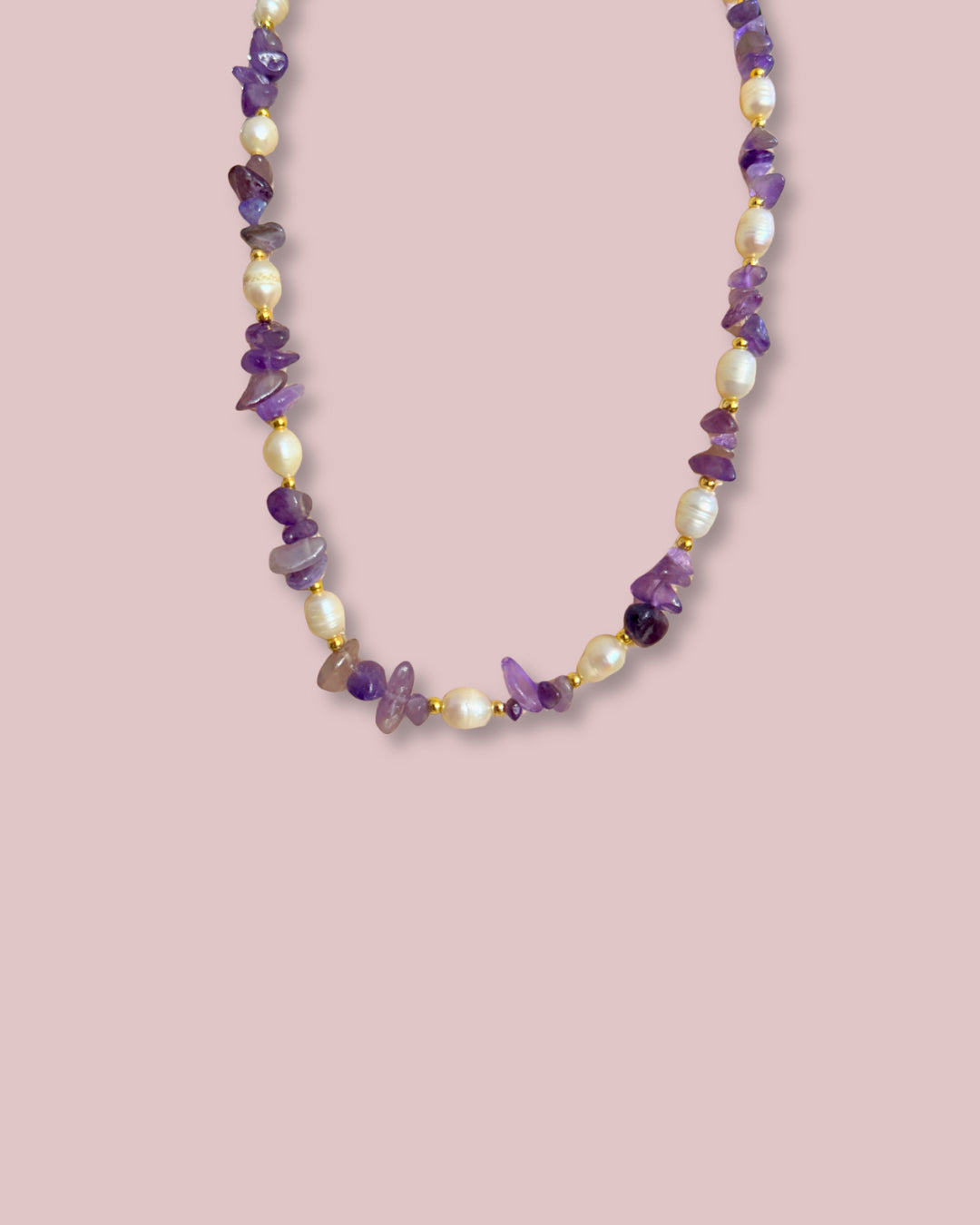 Pearl and Stone Necklace