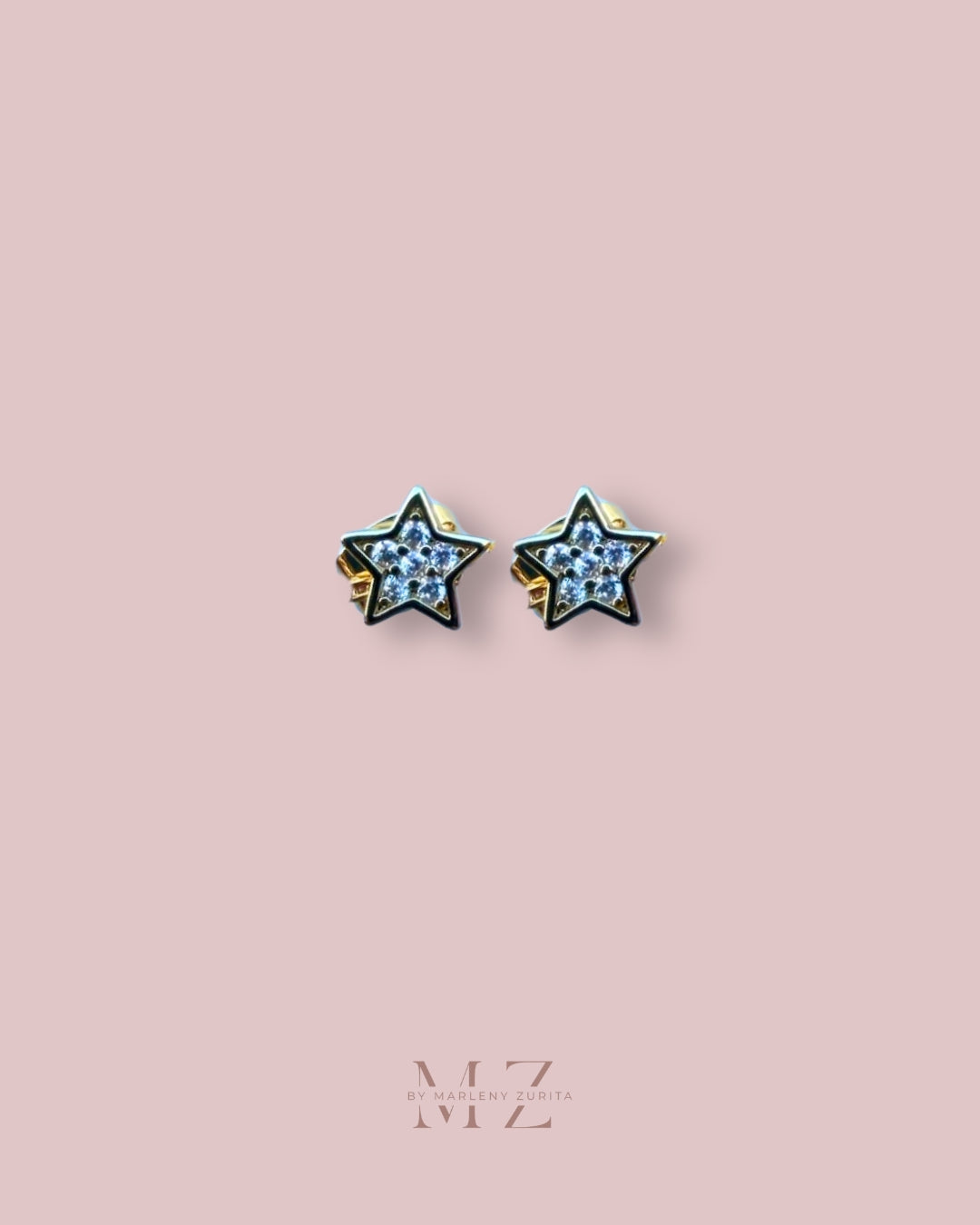 Crystal Star Earring