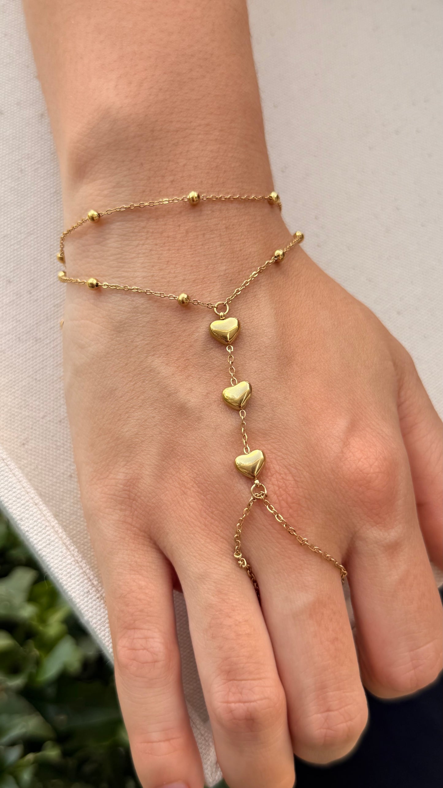 Heart Hand Chain