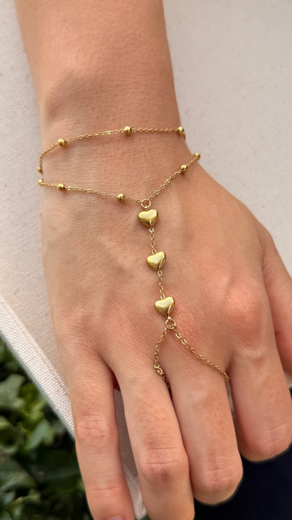 Heart Hand Chain