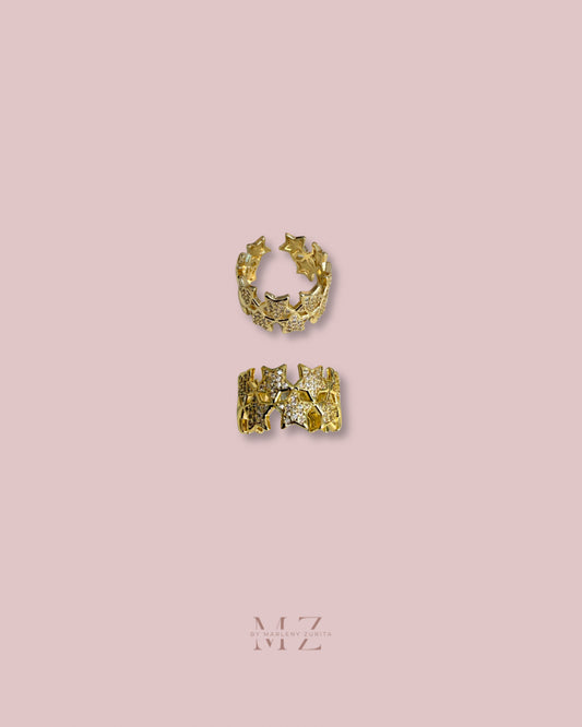 Gold Star Ring