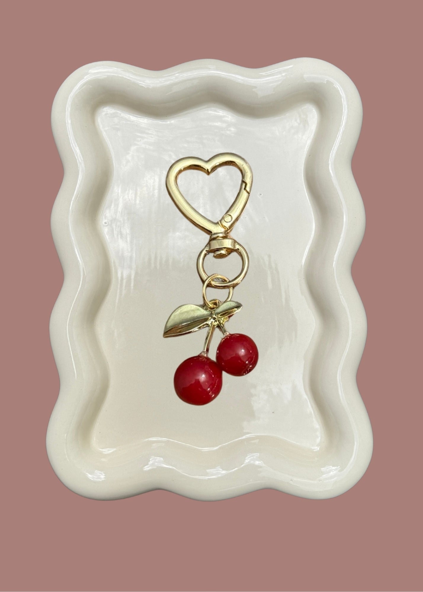 Cherry Keychain