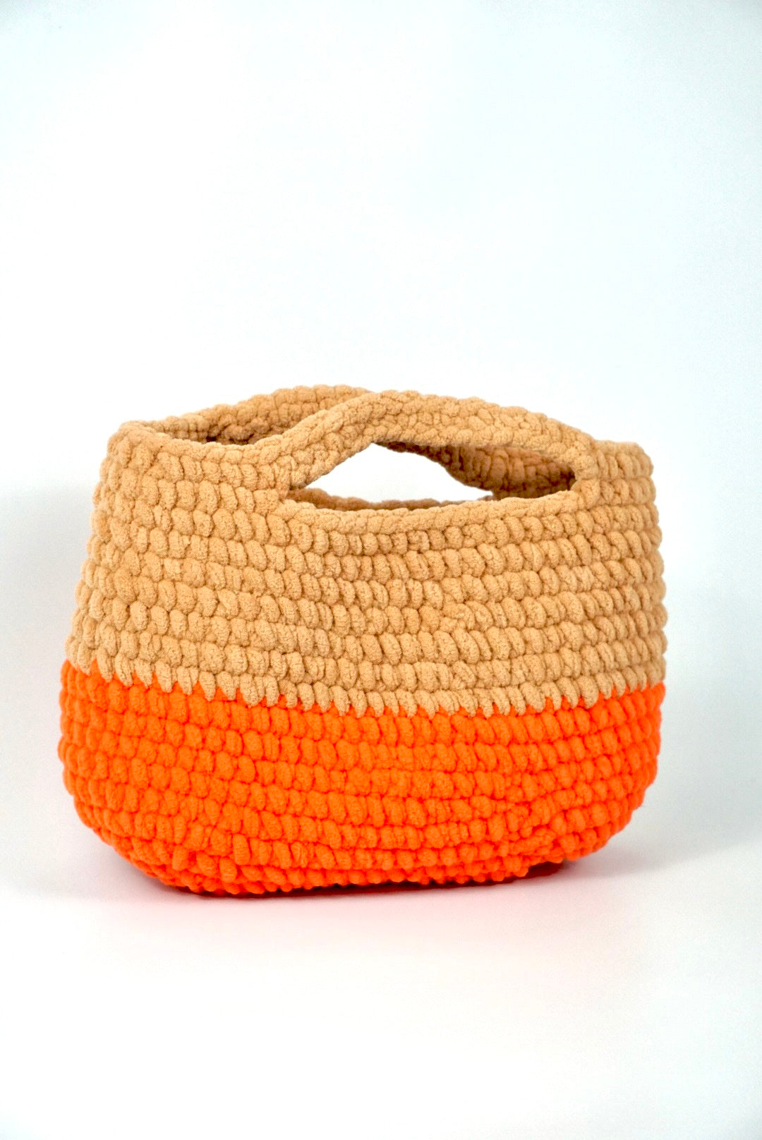 Crochet Color block Bag