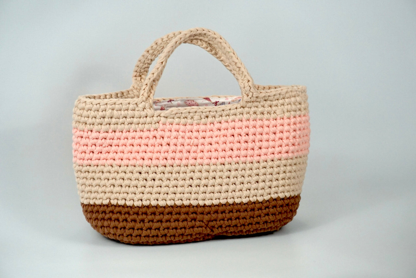 Crochet Long Handle Bag