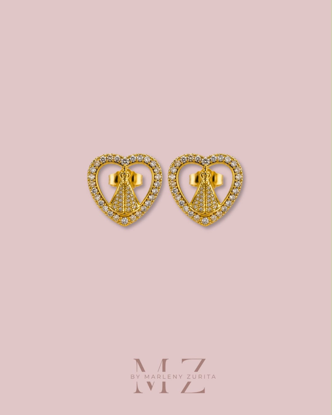 Divine Heart Earrings