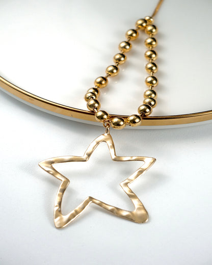 Golden Star Necklace