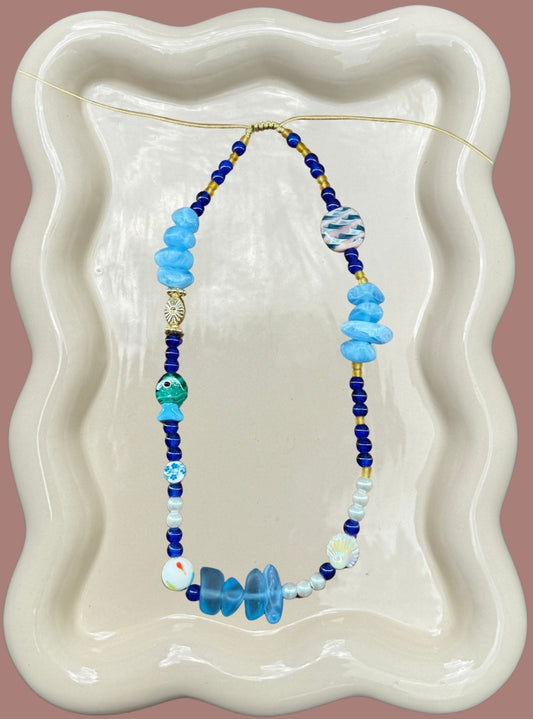 Fish/Resin Necklace