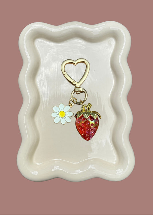 Strawberry Keychain