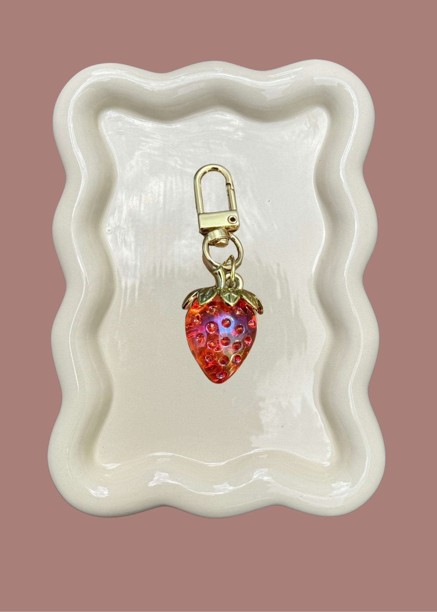 Strawberry Keychain