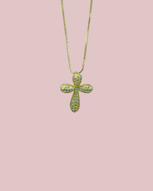 Crystal Cross Necklace