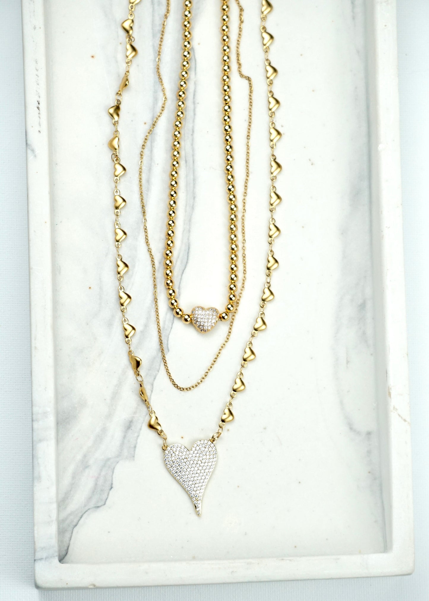 Shiny Heart Necklace
