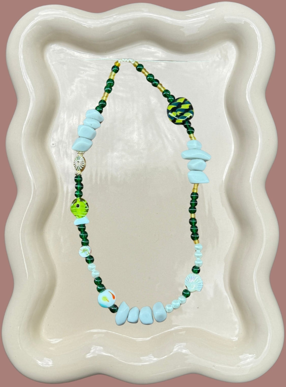 Fish/Resin Necklace