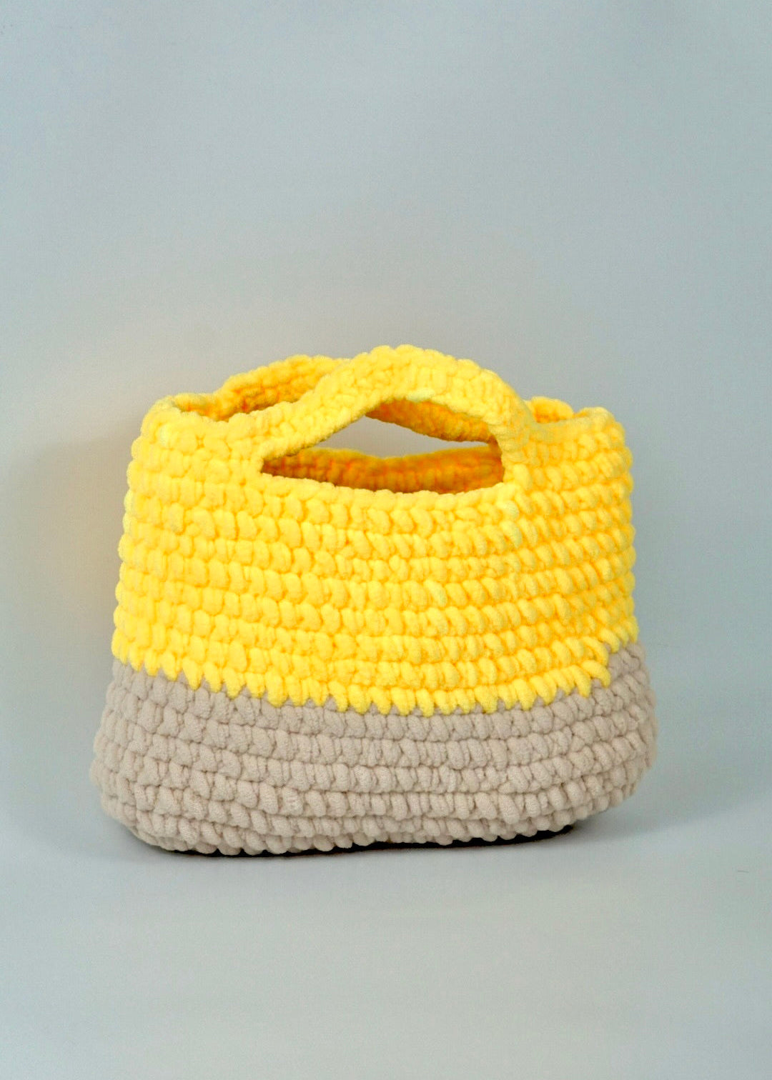 Crochet Color block Bag