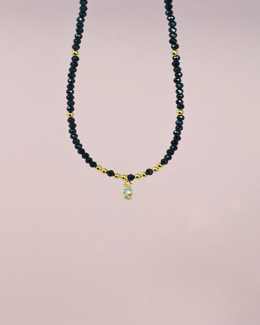 Angel de la Guarda Crystal Necklace