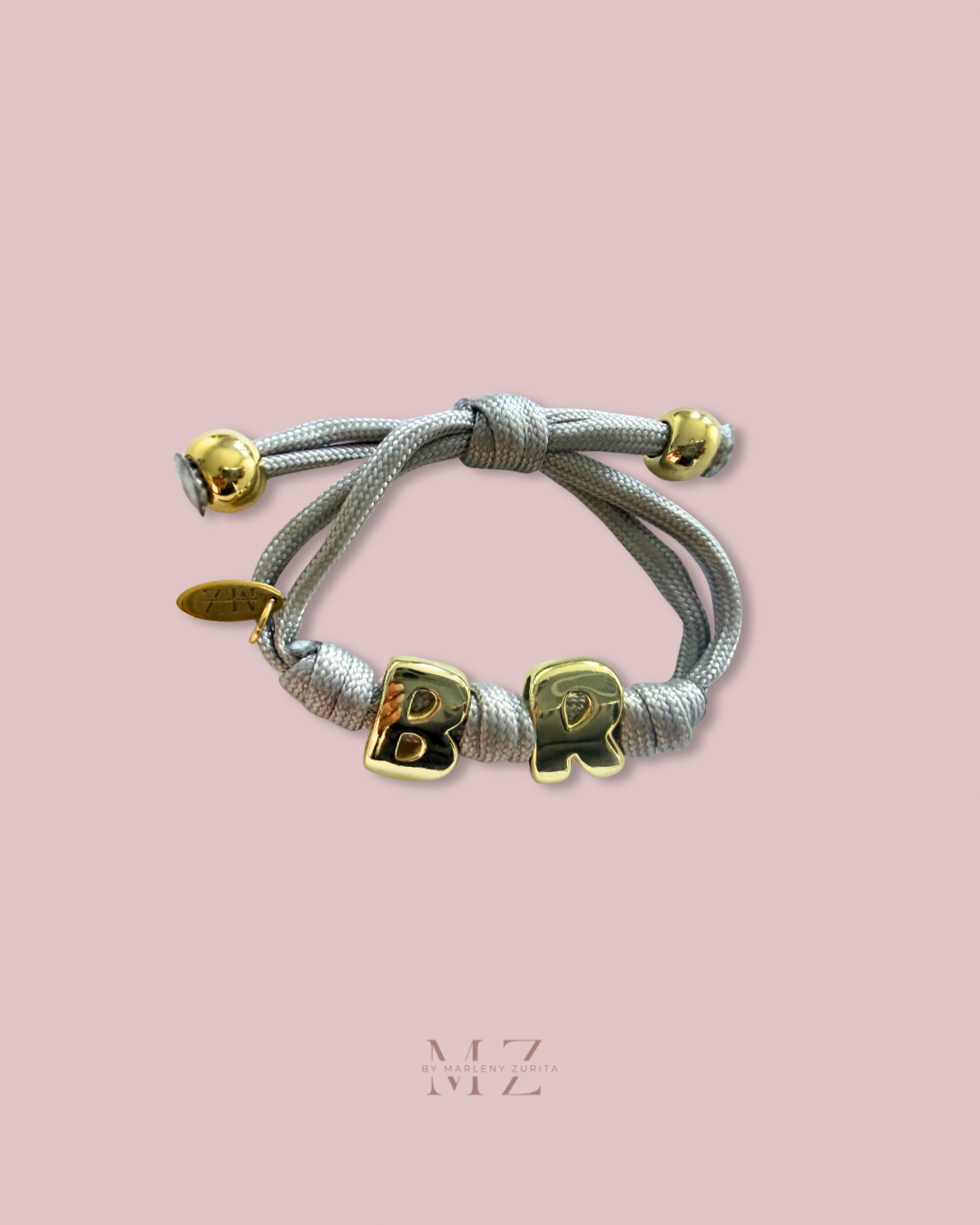 Two Initials Paracord Bracelet