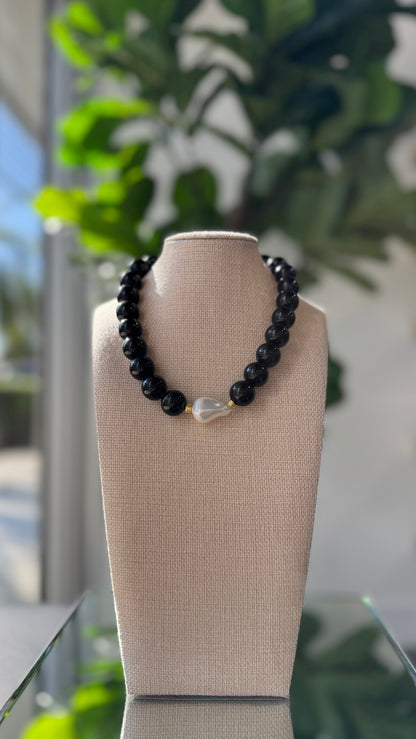 Bead Pearl Necklace