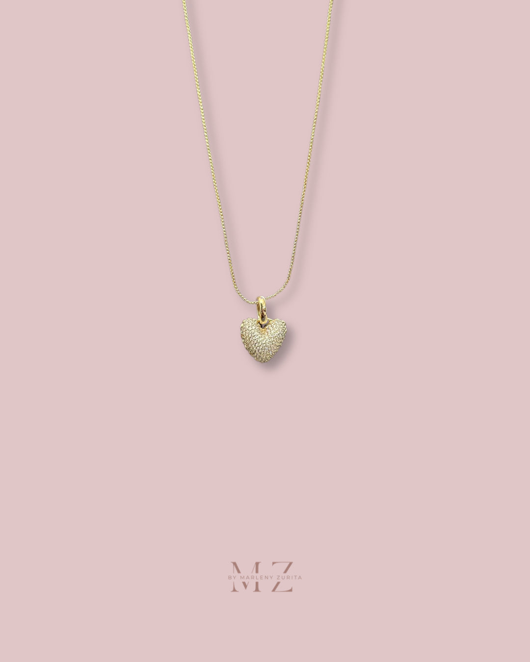 Crystal Heart Necklace