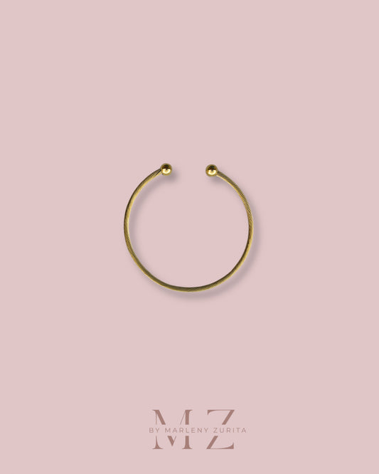Twist Gold Bracelet
