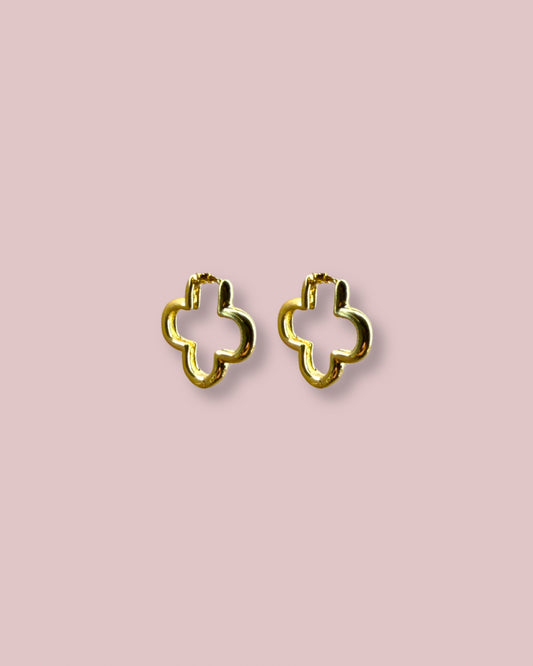Flower Gold Earring