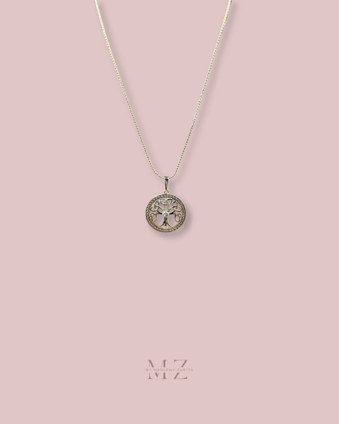 Gold Tree Necklace