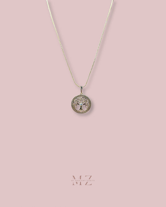 Gold Tree Necklace