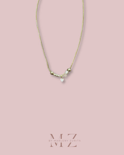 Gold Charm Necklace