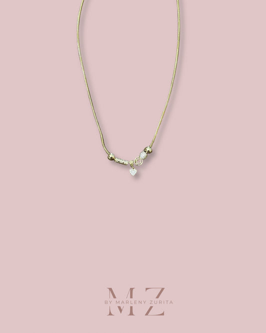 Gold Charm Necklace