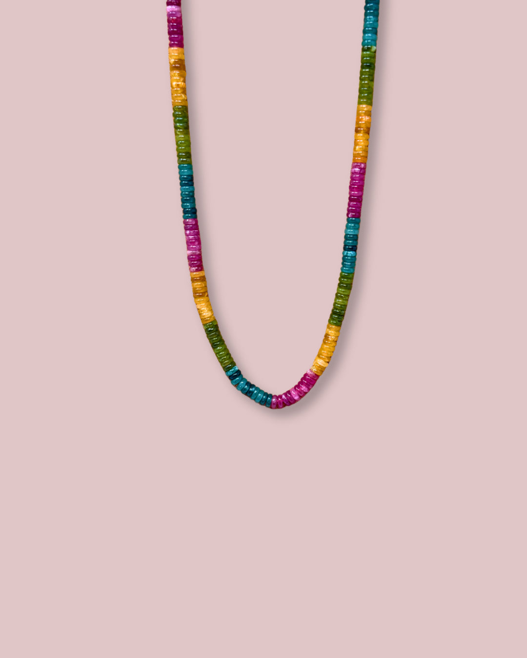 Rainbow Stone Necklace