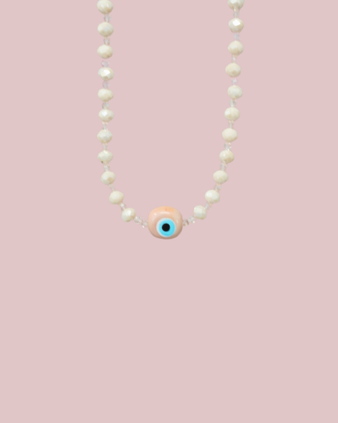 Crystal Evil Eye Necklace